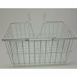 Polkupyörän Etukori Valkoinen Pyöräkori