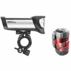 B&M B + M Ixon Core Front Light And IXXI® Battery Rear Light Set