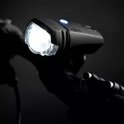 AXA GREENLINE 50 Lux LED Front Light + REAR 1 LED Rear Light Battery Lighting Set -Polkupyörät Myyntikauppa 4BE4993E86AC536A38A6270C7EDCDCA9