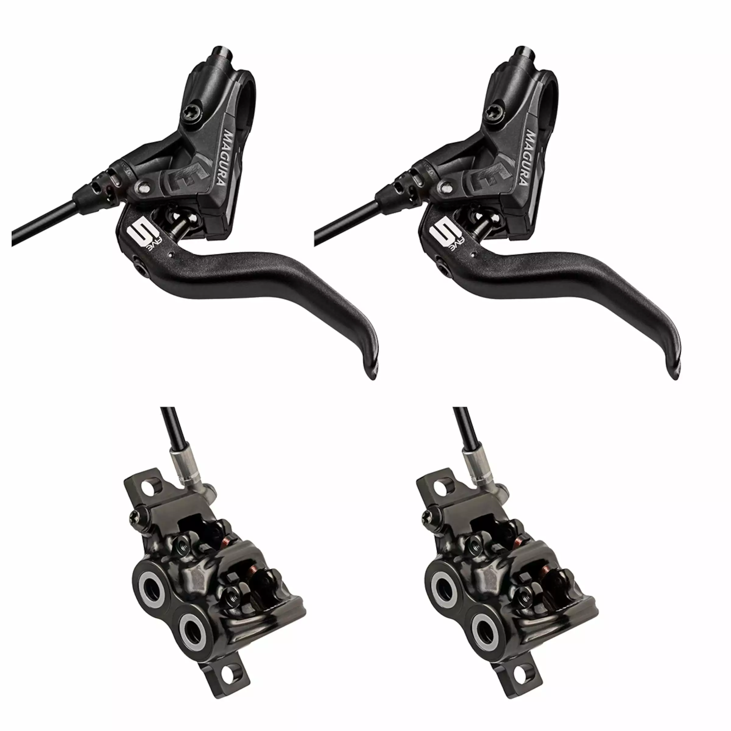 Magura MT5 Disc Brake Set Front + Rear Wheel 3 Magura MT5 Disc Brake Set Front + Rear Wheel