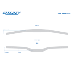 Ritchey WCS Trail Rizer MTB Handlebar, 30 Mm Rise -Polkupyörät Myyntikauppa C3D37E2ED81E8171F0978FA7E566A6C5