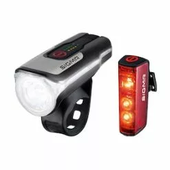 Sigma AURA 80 USB LED Front Light/BLAZE USB Battery-Powered Rear Light With Brake Light Kit -Polkupyörät Myyntikauppa F41ADACF0832A004A62F901B3AFD7930 1