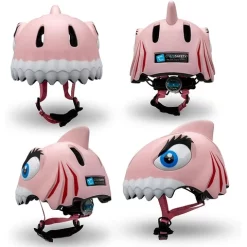 Crazy Safety Lasten Kypärä Pinkki Shark -Polkupyörät Myyntikauppa crazy safety pinkki.jpg