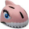 Crazy Safety Lasten Kypärä Pinkki Shark -Polkupyörät Myyntikauppa crazy safety pinkki 2.jpg