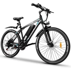 Varun Sähköpyörä 26" 21-v Musta-sininen